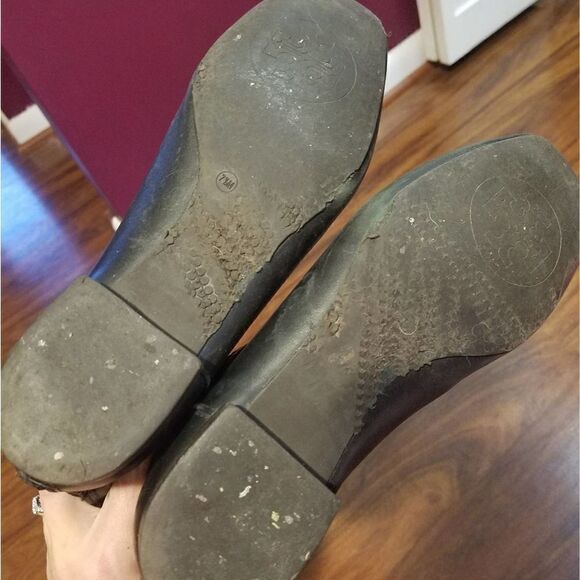 Authentic Tory Burch Irene Equestrian Black Boots - Picture 7 of 10